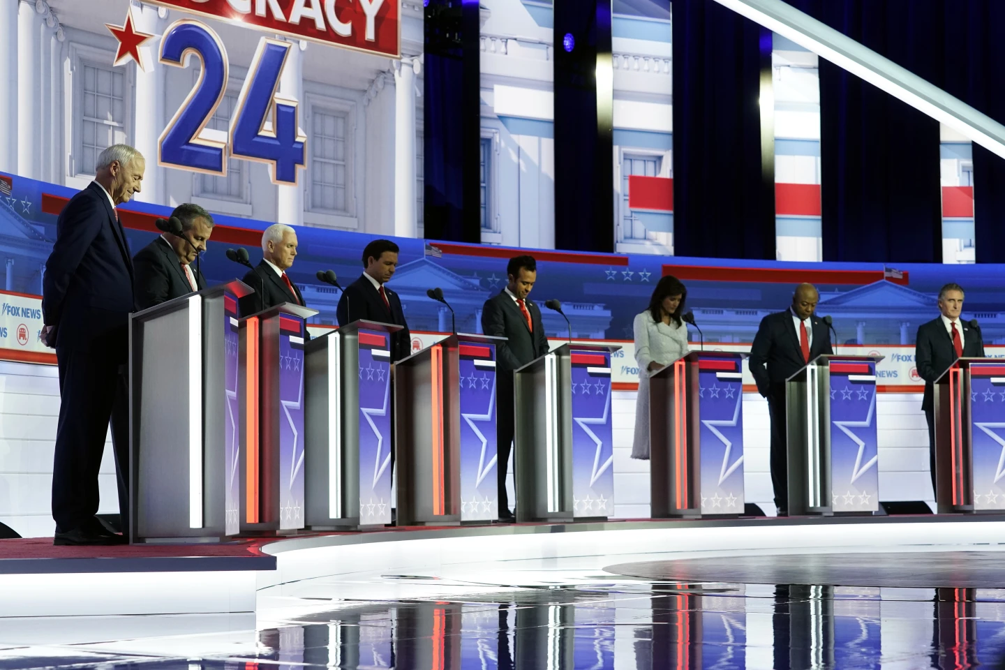 7 candidates have qualified for the second Republican presidential
