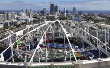TAMPA BAY RAYS RETURN HOME